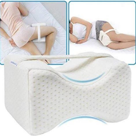 Cojín para piernas, almohada para rodillas, almohada de soporte para rodillas para aliviar el dolor de espalda y piernas.