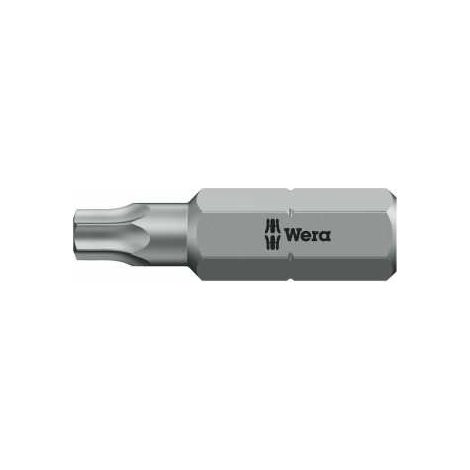 1 Stk. Bit TORX PLUS® mit Bohrung 867/1 Wera 20 IPR x 25mm (1/4)