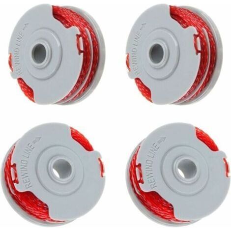 Bobine de fil de rechange pour débroussailleuse 1,5 mm 10 m ABS durable et nylon Alimentation automatique Lot de 4 pièces - FLY021 (1/5)