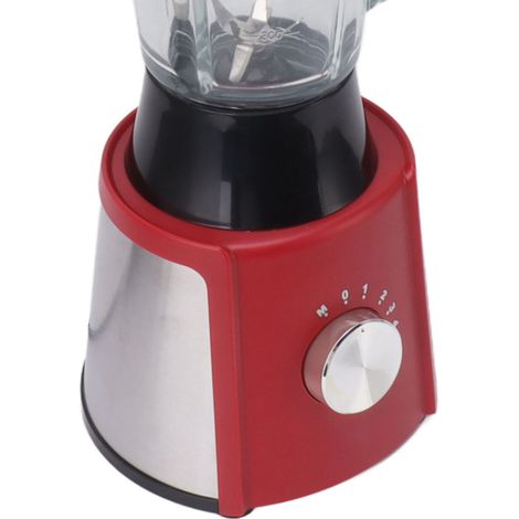 Blender professionnel avec deux récipients (1500 ml + 500 ml) pour smoothies et préparations mixées sur le plan de travail. Idéal pour les purées, la glace pilée, les smoothies et les jus de fruits et (1/5)