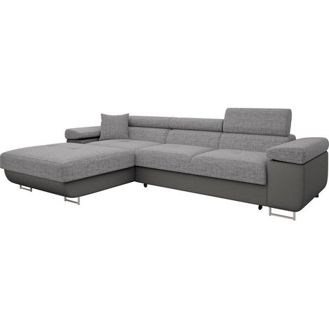 Canapé d'angle Comfivo Vinetum II, Soft 029 + Lux 05, Disponible, 280x170x70cm, 0