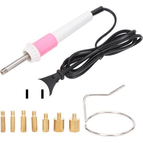 Applicateur à Strass Semi-Automatique 15W avec 7 Bagues de Fer, Chauffage Rapide et Économe en Énergie pour DIY, Prise US 110-220V (1/5)