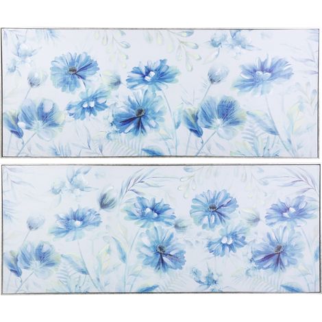 2er Set Blumenbilder mit Rahmen 40% PM 152X5X62 cm (1/3)