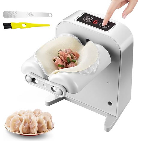 Machine À Raviolis - Automatique - USB Rechargeable - 14 x 13 x 10 cm - Blanc - 0,4 kg (1/5)
