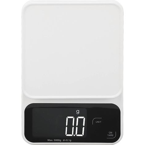Balance de cuisine numérique 5 kg, écran tactile LCD, haute précision, suspendue murale, pour pâtisserie et cuisson en laboratoire (1/5)