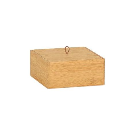 ANDREA HOUSE BA72116 Caja Multiusos Bambú 15X15X7Cm - ref: BA72116
