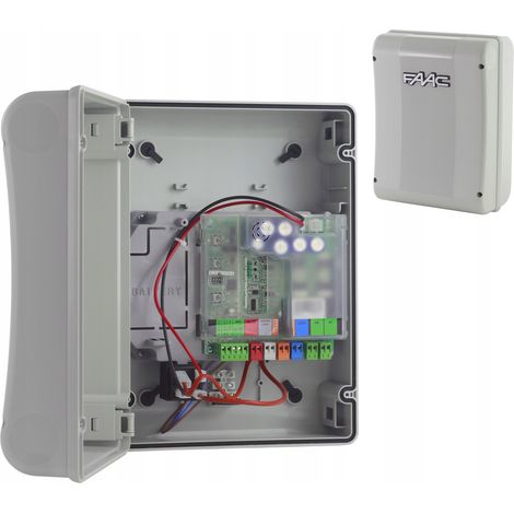 Coffret platine électronique E024S – Gestion automatique et semi-automatique – Compatible avec moteurs FAAC 390/391/S418/413/415/450H/770