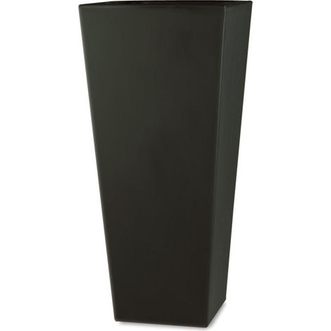 Vaso quadrato alto in resina Naïf cm. 130 ANTRACITE