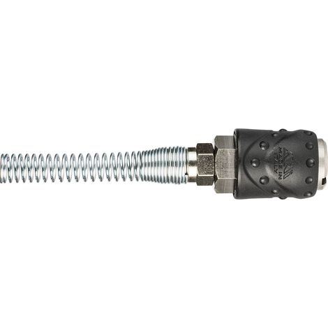 RACCORDO PER SPIRALI ATTACCO RAPIDO PER COMPRESSORI mis. 8x10 10.00 pz