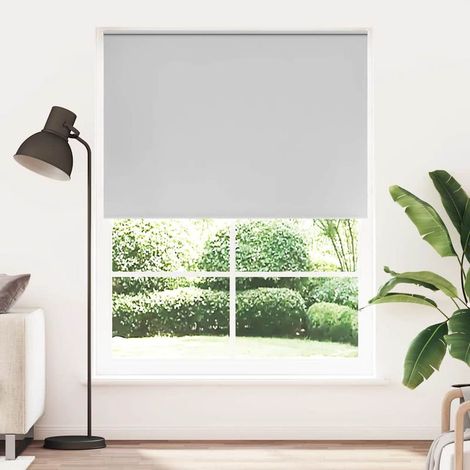 Store occultant à enrouleur 144,4 x 230 cm, largeur du tissu 140 cm, gris (1/5)