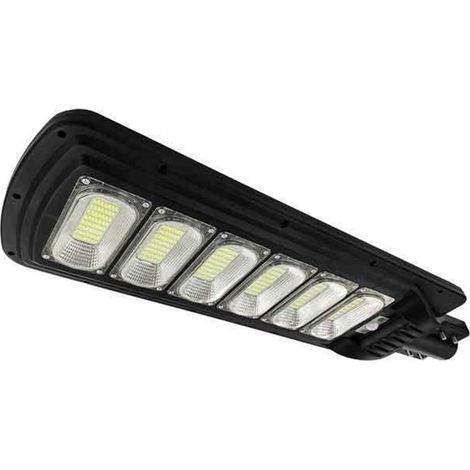 TrAdE Shop Traesio - Lampada Solare Stradale A Led Da 300w Con Sensore Di Movimento Telecomando Ip66 Cortili - (1/3)