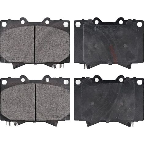 KIT PASTIGLIE FRENO ANTERIORI compatibile con LEXUS LX (UZJ100) / PASTIGLIE FRENANTI AUTO OEM FDB1456, / SOSTITUZIONE DIRETTA / BASSA POLVERE / SILENZIOSO