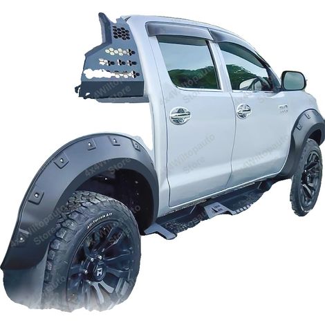 Kotflügelverbreiterungen, langlebiger ABS-Kunststoff, einfache Installation, TOYOTA HILUX VIGO (1/2)