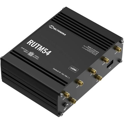 [GEBRAUCHT] B-Ware Teltonika  Router Modem Wi Fi 5 G Dual Sim Schwarz Ethernet Wlan