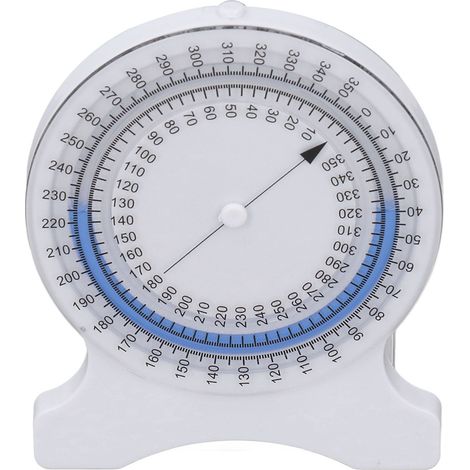 Neigungsmesser mit Wasserwaage für die Physiotherapie, präzise Messung ohne Leckage, blaues Rehabilitationsinstrument für Studenten und Fachkräfte (1/5)