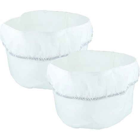 vhbw 2x Feinfilter Ersatz für Thomas 787217 für Staubsauger - Vliesfilter Weiß