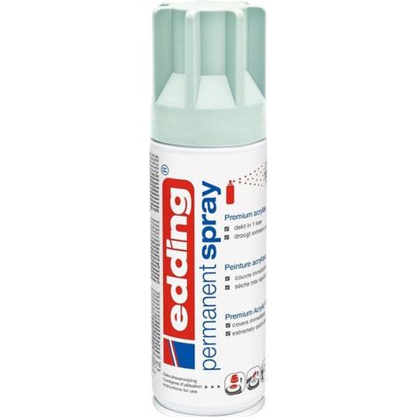 Bombe de peinture acrylique permanent Edding 5200 menthe douce