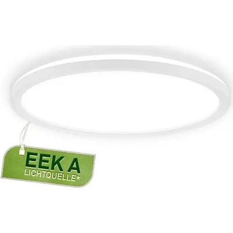 Plafoniera LED Briloner Tava ultra slim 11,4W 2400 lm Ø 29 cm luz natural 4000K