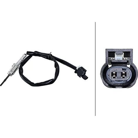 Capteur, température des gaz Hella 6PT 010 376-571 BMW 13627806254 7 806 254