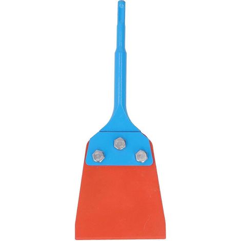 Grattoir à mortier mince de 10 cm (4 pouces), dissolvant d'adhésif, grattoir de sol en acier au manganèse de 65 mm pour le retrait d'étiquettes