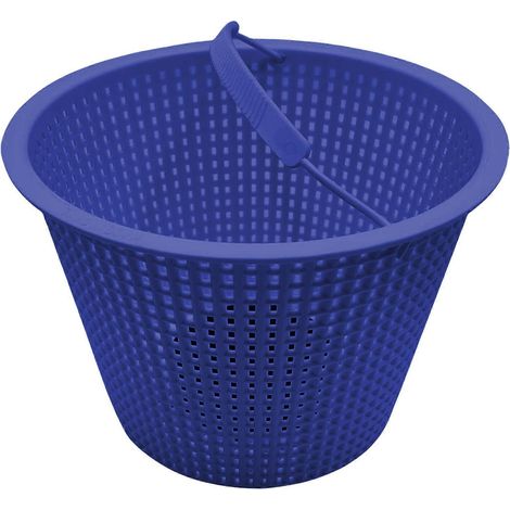 Panier de filtre intégré durable pour piscine, panier d'écumage résistant à l'usure, accessoire de piscine, petit bleu (1/5)
