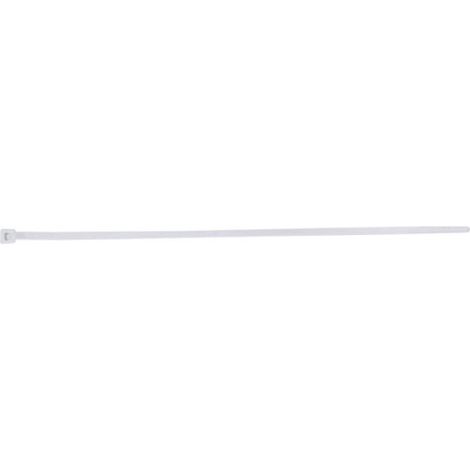 Collier de serrage 160x2,6 mm blanc BMB1625E / 5206 /100 pièces/