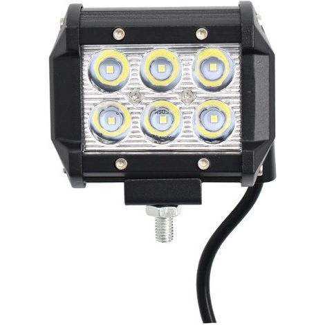 6-LED 18W Halogen-wasserdichte Arbeitslampe Promolink 10-30V für Überrollbügel (ATV, Jeep)