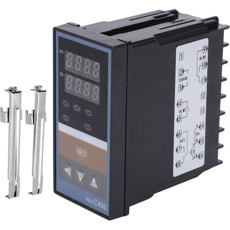BERM – Intelligenter Temperaturregler, einstellbarer Regler, Thermostatschalter REXC400FK02MxDA 220 V (1/5)