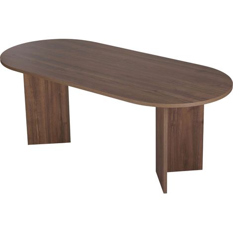 Holz-Esstisch "Sabella" 200 x 90 x 75 cm - Nussbaum