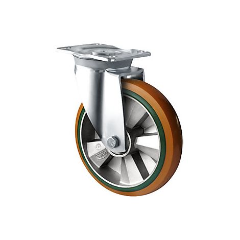CASCOO Lenkrolle ø 160 mm Serie BAY5 Doppelkugellager K-Serie