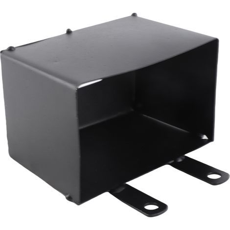 Robuster, korrosionsbeständiger schwarzer Batteriehalter für Quads und Motorräder von 50 cm³ bis 125 cm³