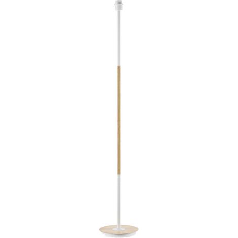 FABRILAMP Tropico 1xe27 Bianco/Era 148x25x25cm Armadio a terra 1xe27 Bianco/Faggio 148x25x25cm