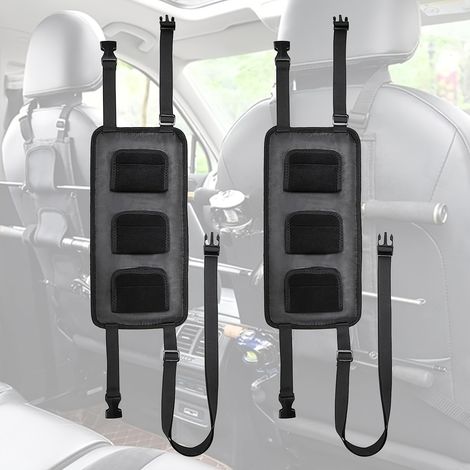 Supports de canne à pêche pour voiture – Sangle en polyester réglable, rangement pour canne à pêche pour SUV et fourgon, 2 pièces (1/4)