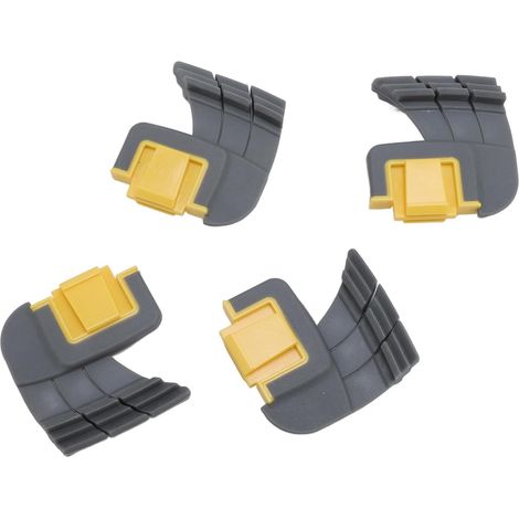Brosse à Récurer - Lot de 4 - PVC et Silicone - Pour Robot MX6 MX8 - Nettoyage Piscine (1/5)