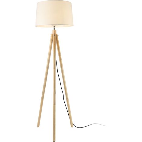 Stehleuchte Tomar 153 cm 1xE27 Max. 60W Weiß lux.pro