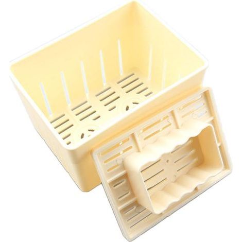 Tofu Presse Moule Fabricant boîte Fromage pressage Moule Fait Maison Fabrication Moule Cas Cuisine Fournitures Tofu Fromage Presse Moulage Machine (1/5)