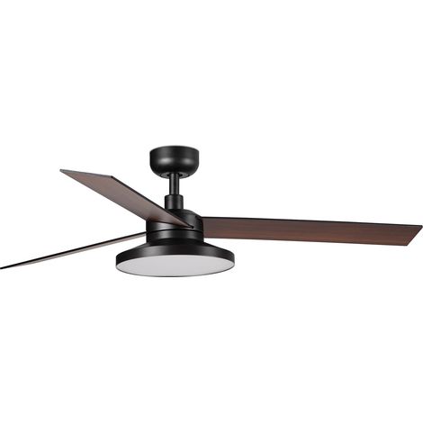 RUDDER TAK 3 L Ventilatore nero/noce 2700K (1/2)