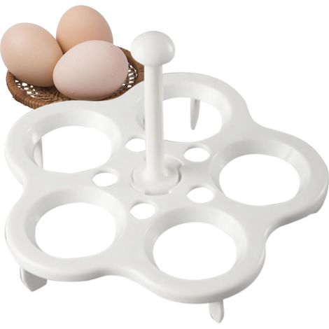 Sollbry 5pcs Cuiseur à œufs - Utilisation multifonction pour la cuisson à la vapeur - Accessoire pour la cuisine, la maison, le camping (1/5)