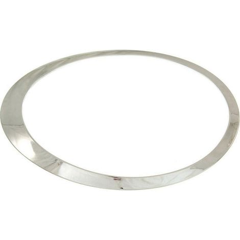 Pour BMW R55, R56, R57, R58 et R59 (2007-2015) - Anneau de phare chromé argenté ABS - Référence : 51137149905 (1/5)