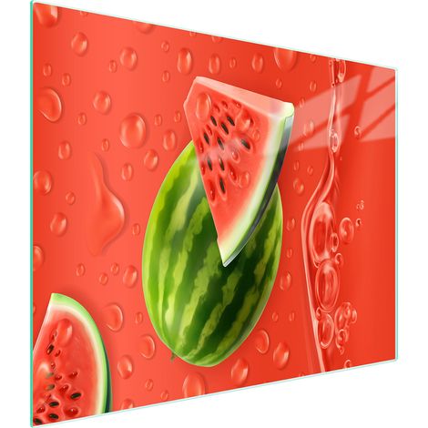 TAGLIERE IN VETRO 52x30 ANGURIA (1/5)