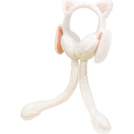 Cache-oreilles d'hiver élégants en forme d'animaux - Doux et chauds pour femmes et filles (1/5)