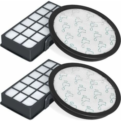 Lot de 2 Filtres HEPA pour Rowenta Silence Force Cyclonic 4AAAA RO7647EA RO7663EA RO7676EA RO7681EA (Modèle RO76xx) Aspirateurs, Filtre de Rechange Accessoires ZR903701 (1/5)