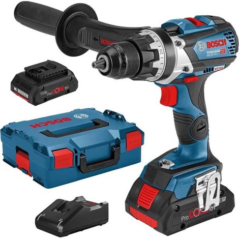 [GENERALÜBERHOLT] BOSCH PRO 18V Li-Ion Akku-Bohrschrauber (2x 4Ah) ProCORE 110 Nm + Koffer GSR 18V-110 C