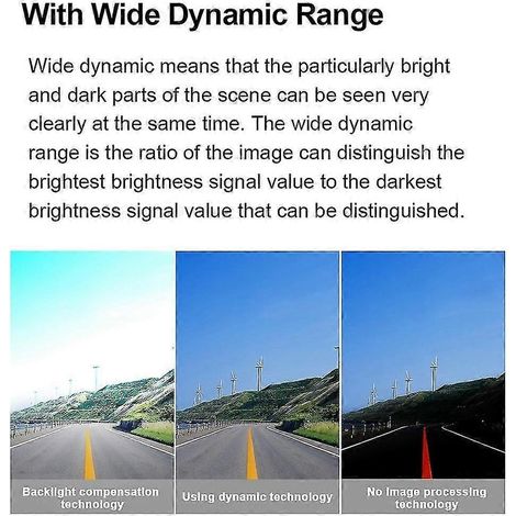 Caméra de recul de voiture 1080p WDR blanche rotative avec enregistreur AHD universel IMAX307 couleur - Pièces automobiles (1/5)