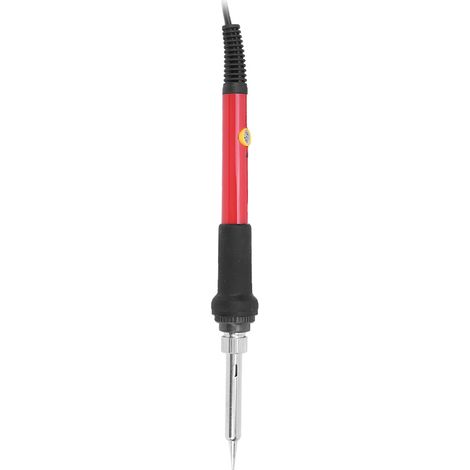 15-teiliges elektrisches Lötkolben-Set, rot, Temperaturregelung, Holzschweißwerkzeug, 60 W, 220 V EU-Stecker (1/5)