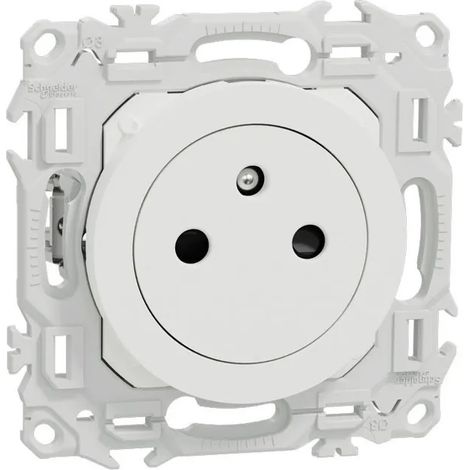 Steckdose Schneider Electric Odace Einbau Staubschutz Design