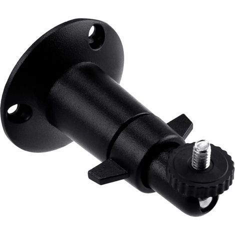 Support de caméra réglable avec filetage 1/4 pouce, compatible avec les caméras EufyCam s3 Pro, Arlo, Blink et Ring, noir. (1/5)