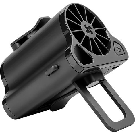 Ventilateur De Ceinture Rafraîchissant 5 Vitesses Rechargeable Silencieux (1/5)