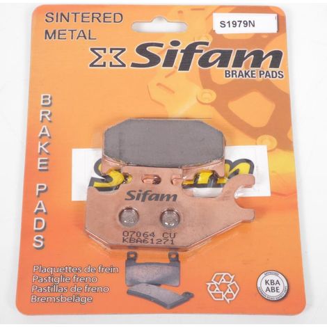 sifam bremsbelag für quad can-am 500 quest 4x4 auto 2002 bis 2004