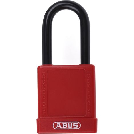 Cadenas de sécurité ABUS en Aluminium, Acier, Ø anse 6.5mm ( Prix pour 1 )